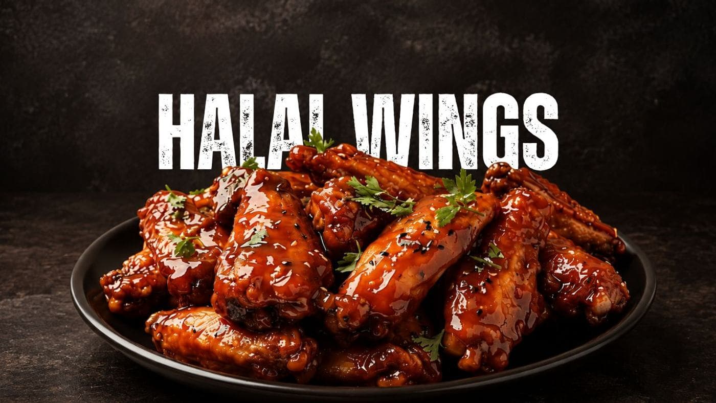 Halal Old Bay wings at Flame Japanese Hibachi in Baltimore, MD