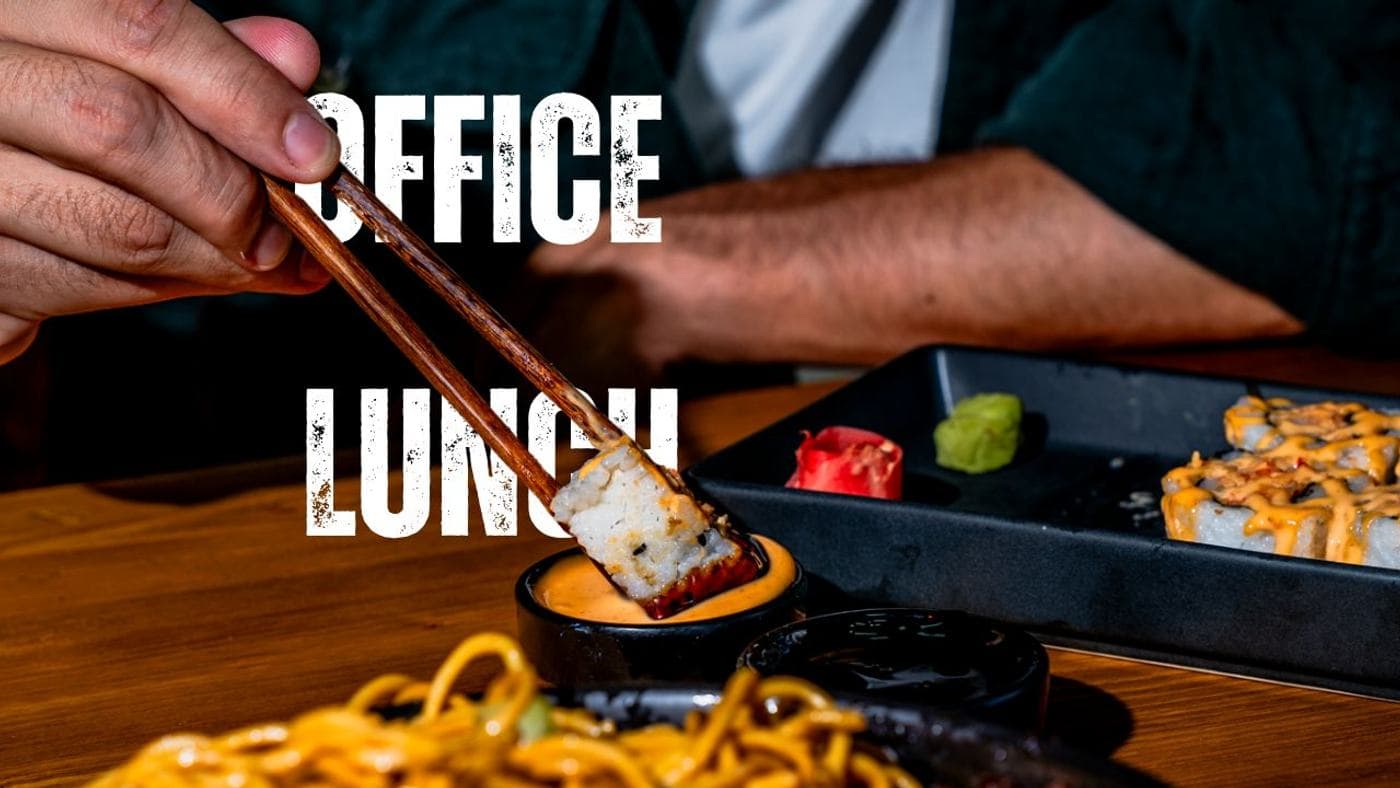 Halal bento boxes for an office lunch in Laurel, MD