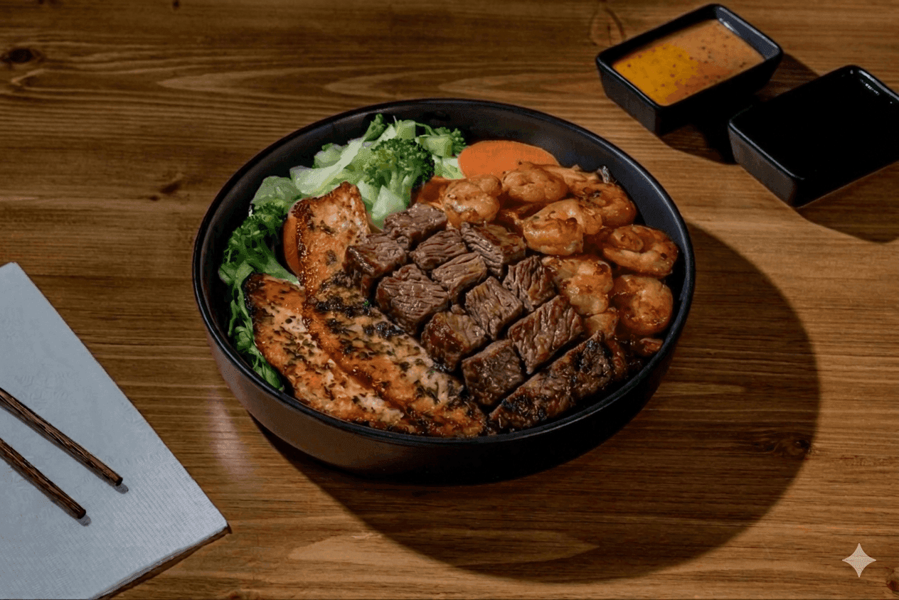 Extra Salmon / Beef / Shrimp