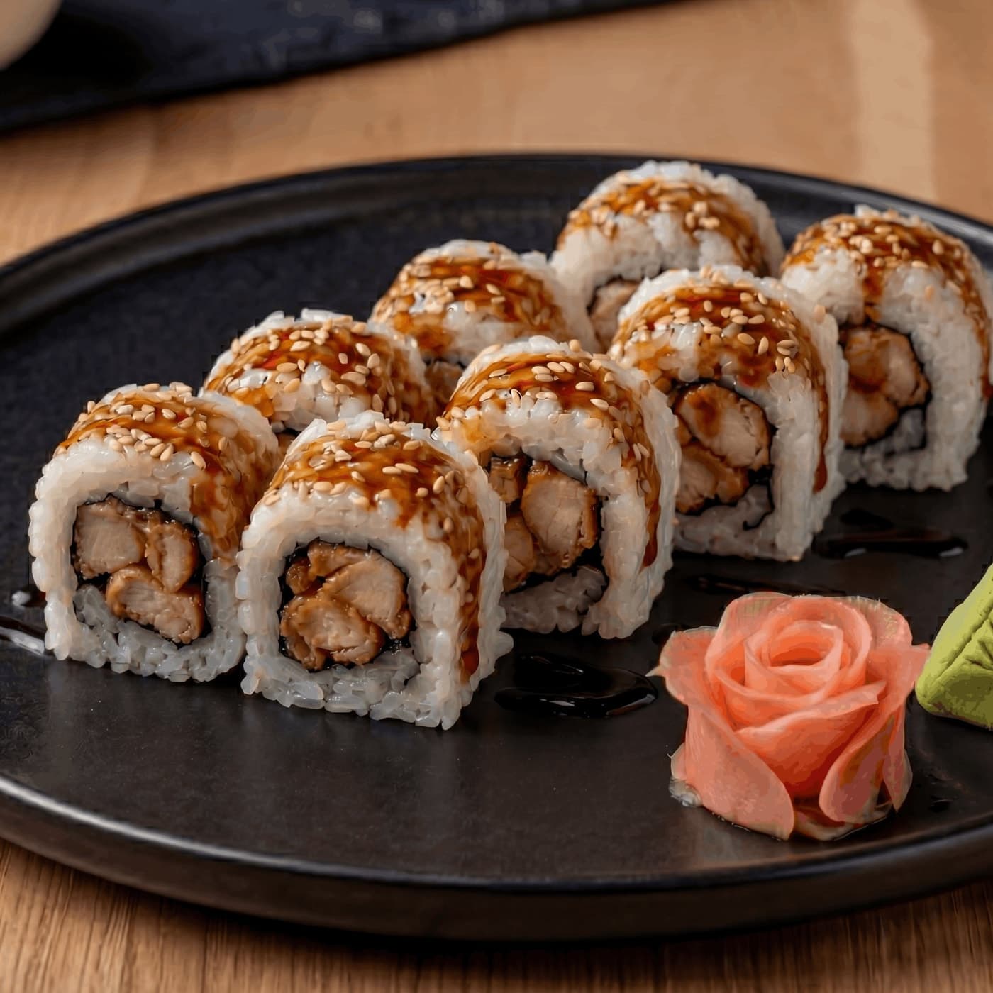 HIBACHI CHICKEN ROLL